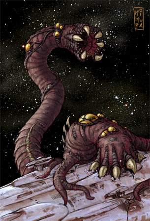 боевой червь вонгов