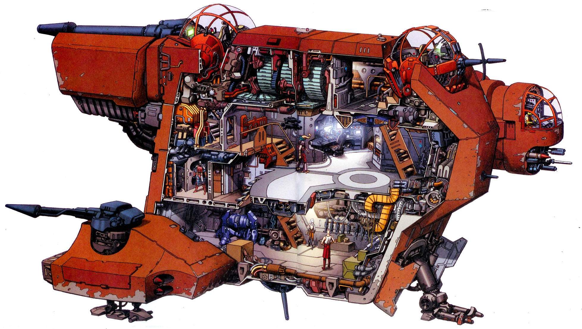 Pelagia Duplex Gunship