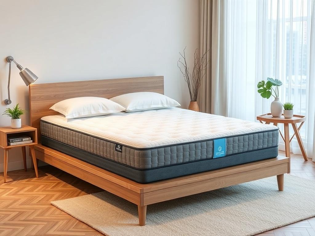 кровать с ортопедическим матрасом