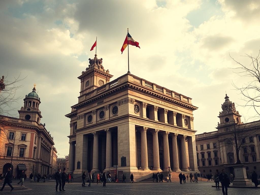     L'architecture fasciste de l'Empire et son message de pouvoir. Contexte historique : le projet politique derrière le bâti