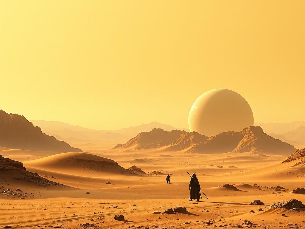     Die Wüstenplaneten Tatooine und Jakku. Wie Wüstenplaneten die Saga prägen