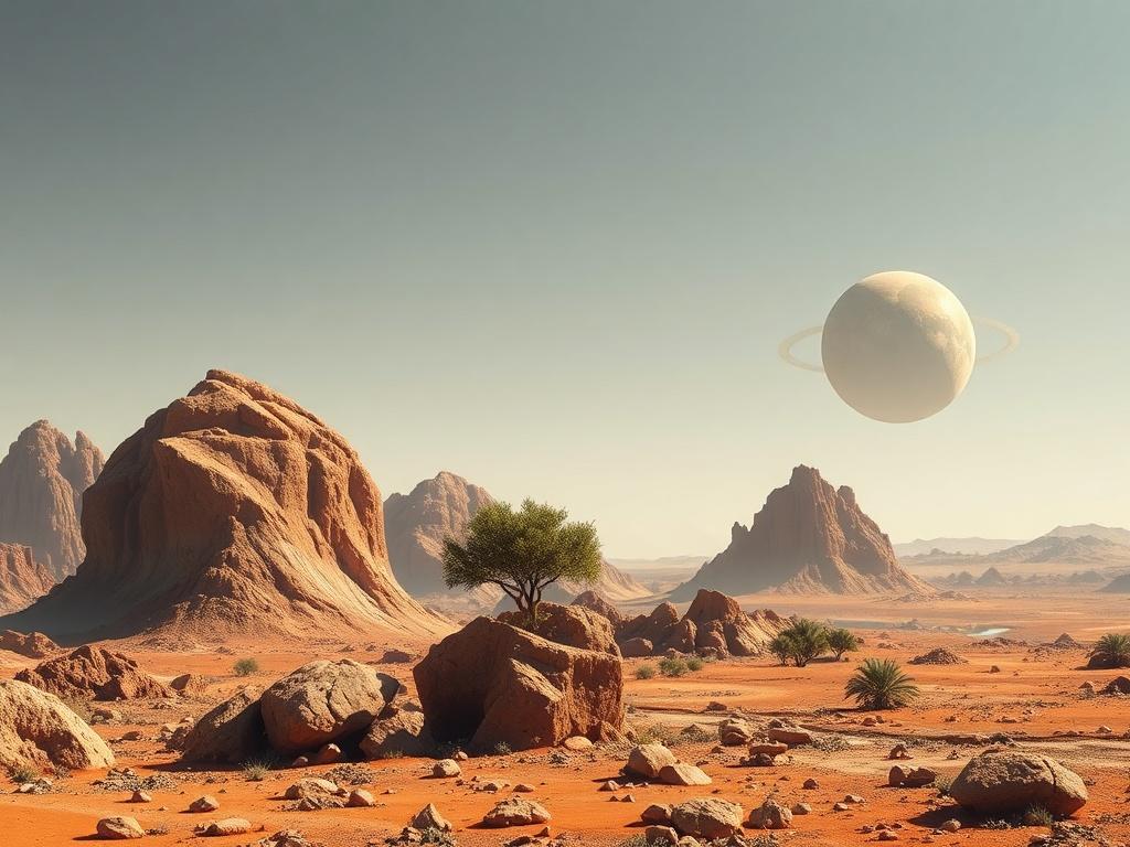     Die Tier- und Pflanzenwelt fremder Planeten. Konkrete Beispiele: plausible Lebensbilder