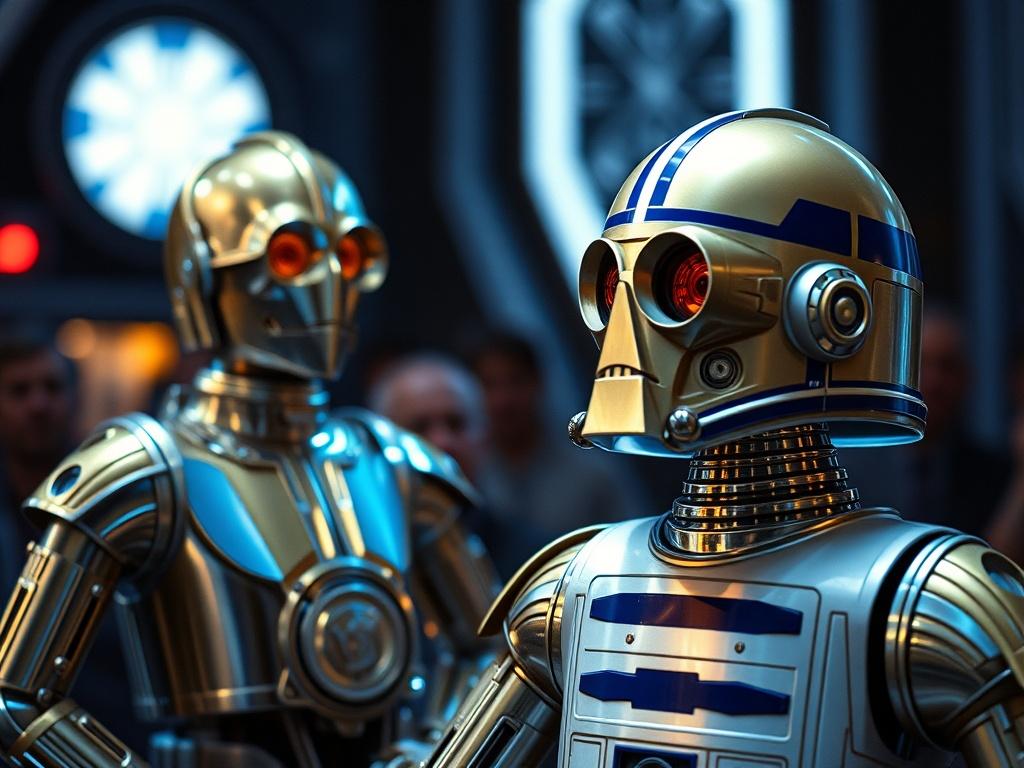 El rol de los droides en la galaxia: C-3PO y R2-D2.. La recepción del público: identificación y nostalgia