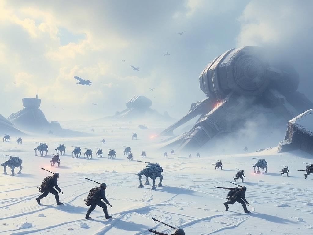 La batalla de Hoth: Estrategia y desastre.. La estrategia imperial: buscar, cerrar y aplastar