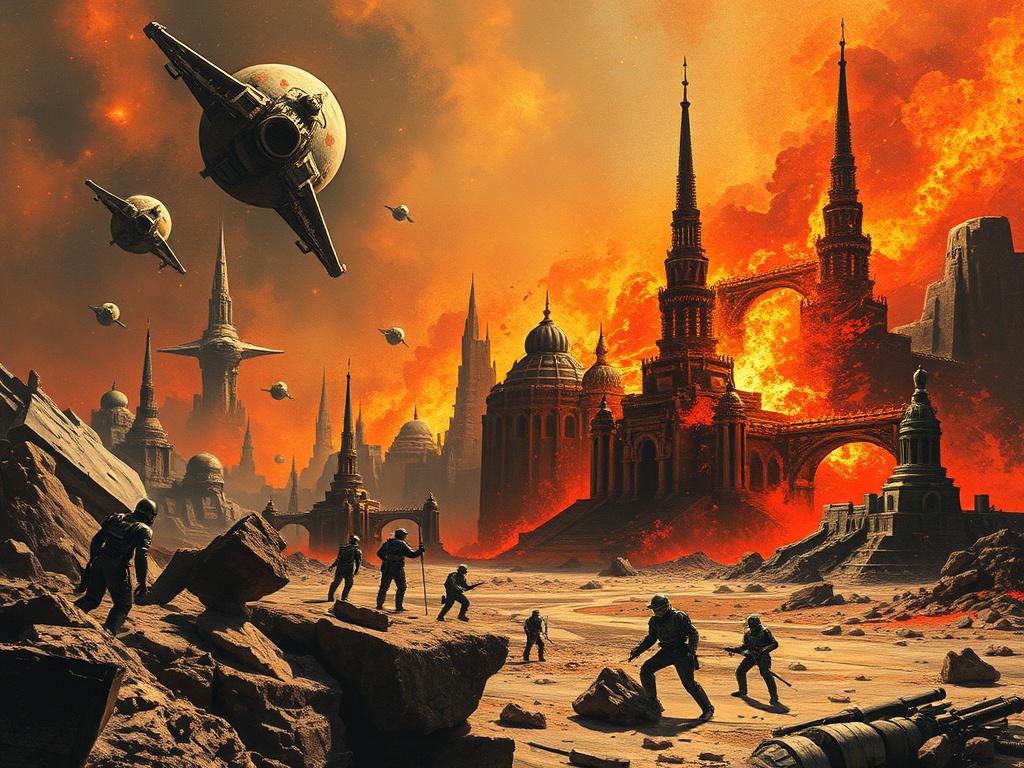     L'ascension et la chute de l'Empire Galactique. Crises externes et chocs systémiques