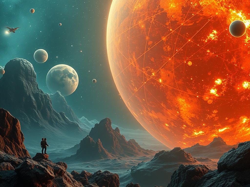     Außerirdische Spezies im Fokus. Ökologie fremder Welten: Nischen, Netzwerke und Kreisläufe