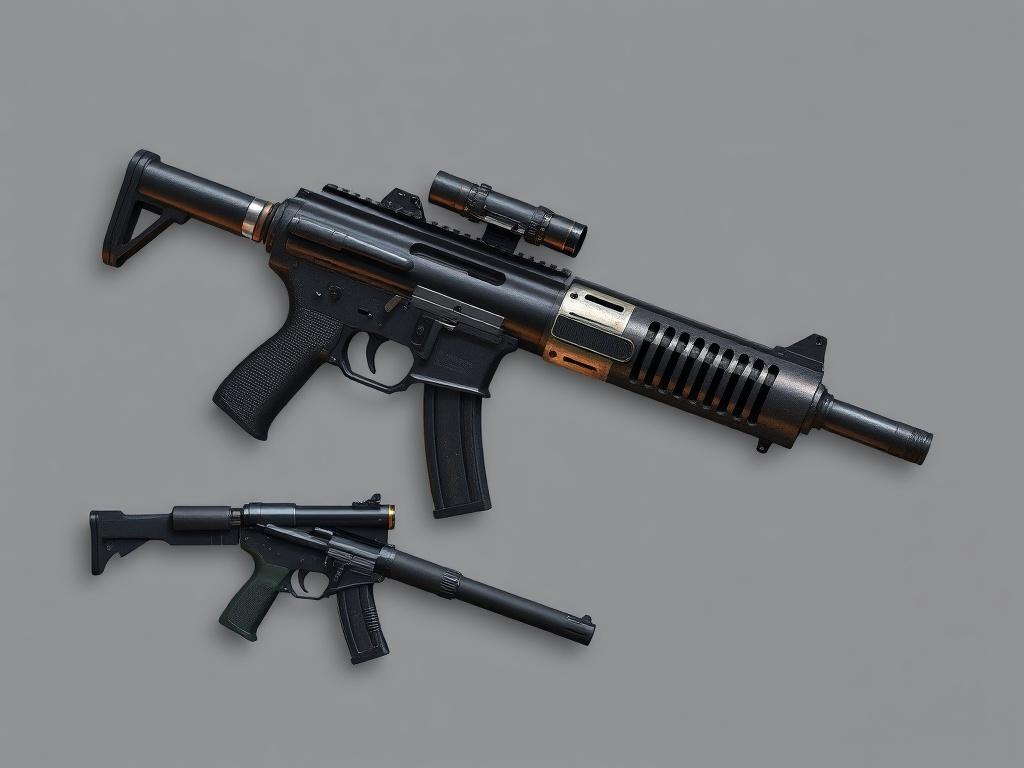     Waffen und Technik der Star-Wars-Welt. Blaster und konventionelle persönliche Waffen