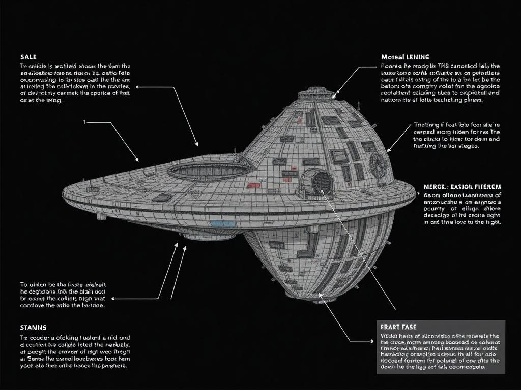 La construcción de la Estrella de la Muerte.. Pequeña guía de etapas (tabla)