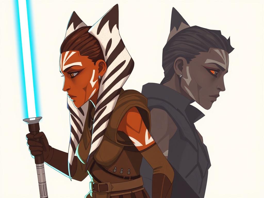     Ahsoka Tano : de l'apprentie à la figure indépendante. Thèmes récurrents et symbolique