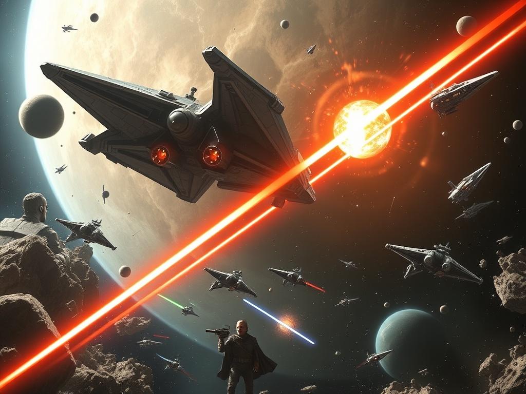     Die größten Schlachten der Galaxis. Ikonische Raumgefechte in Film und Fernsehen